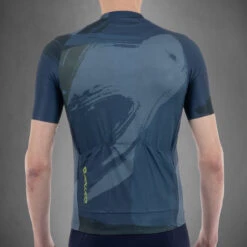 Carnac Men's Brosse Short Sleeve Jersey / Blue -Best Bike Shop CLCABSSJB P4