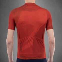 Carnac Men's Brosse Short Sleeve Jersey / Red 8 Carnac Men's Brosse Short Sleeve Jersey / Red -Best Bike Shop CLCABSSJR P4