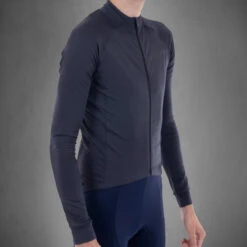 Carnac Men's Long Sleeve Cycling Jersey -Best Bike Shop CLCALSJM2 CHA P5