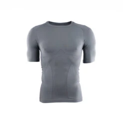 Carnac Short Sleeve Base Layer 25 Carnac Short Sleeve Base Layer -Best Bike Shop CLCASHSBL GRY P1 01