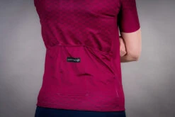 Carnac Women's Short Sleeve Jersey / Burgundy -Best Bike Shop CLCAWSSJBUR P11