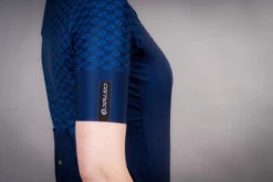 Carnac Women's Short Sleeve Jersey / Navy -Best Bike Shop CLCAWSSJNAV P9