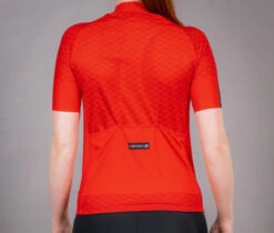 Carnac Women's Short Sleeve Jersey / Red -Best Bike Shop CLCAWSSJRED P8