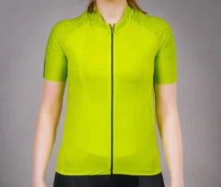 Carnac Women's Short Sleeve Jersey / Zesty Lime -Best Bike Shop CLCAWSSJZL P7