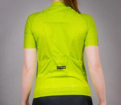 Carnac Women's Short Sleeve Jersey / Zesty Lime -Best Bike Shop CLCAWSSJZL P8