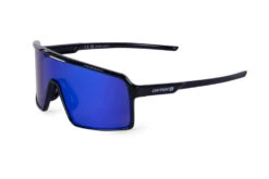 Carnac Juno Sunglasses / Jet Black Frame & Blue Revo Lens -Best Bike Shop CLJUNBLKBLU P3