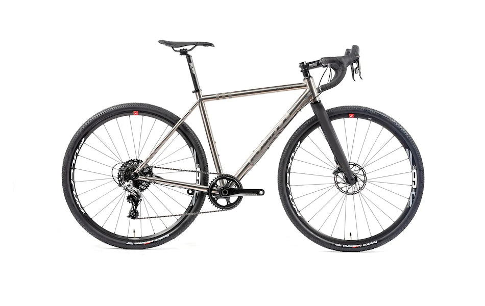 Planet X Tempest SRAM Rival 1 Titanium Gravel Bike / X-Large 1 Planet X Tempest SRAM Rival 1 Titanium Gravel Bike / X-Large
