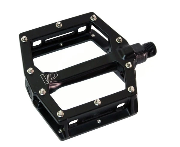 Jobsworth VP-531E Aluminium Flat Platform Pedals / Black 1 Jobsworth VP-531E Aluminium Flat Platform Pedals / Black