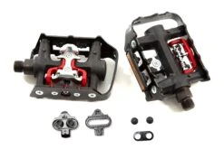 Wellgo WPD-982 Double Sided Platform / SPD Clipless Pedals / Black