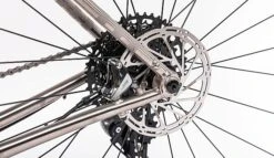 Planet X Tempest SRAM Force 1 Titanium Gravel Bike 5 Planet X Tempest SRAM Force 1 Titanium Gravel Bike -Best Bike Shop PlanetX Tempest Force1 Silver P3