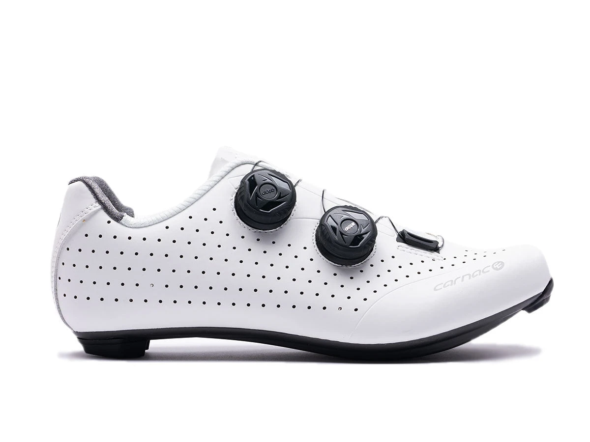 Carnac Baroudeur Carbon Road Shoe White 1 Carnac Baroudeur Carbon Road Shoe White