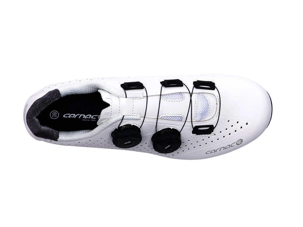 Carnac Baroudeur Carbon Road Shoe White 3 Carnac Baroudeur Carbon Road Shoe White - Image 3