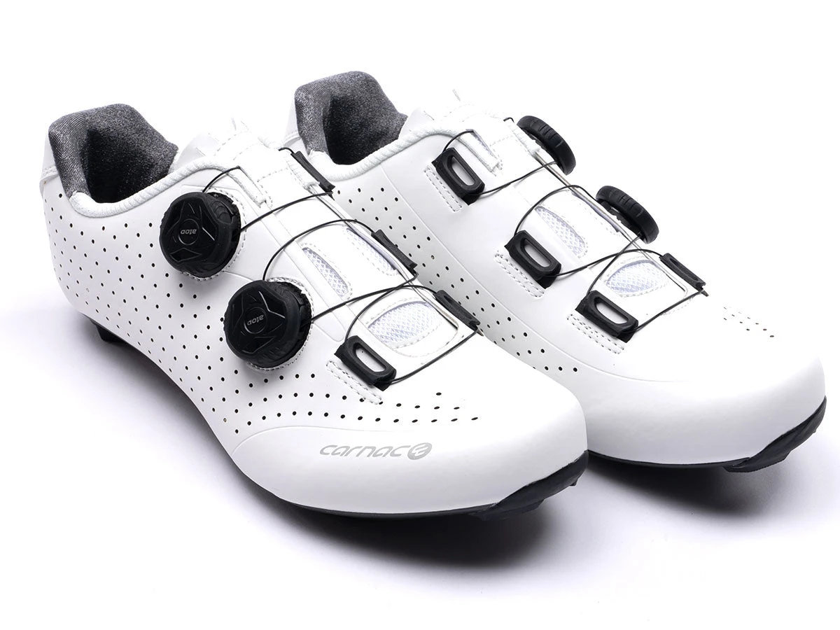 Carnac Baroudeur Carbon Road Shoe White 4 Carnac Baroudeur Carbon Road Shoe White - Image 4