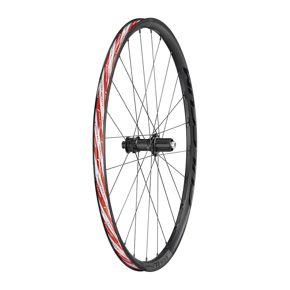 Fulcrum Rapid Red 300 700c Tubeless Ready Gravel Wheelset / Campagnolo N3W 3 Fulcrum Rapid Red 300 700c Tubeless Ready Gravel Wheelset / Campagnolo N3W - Image 3