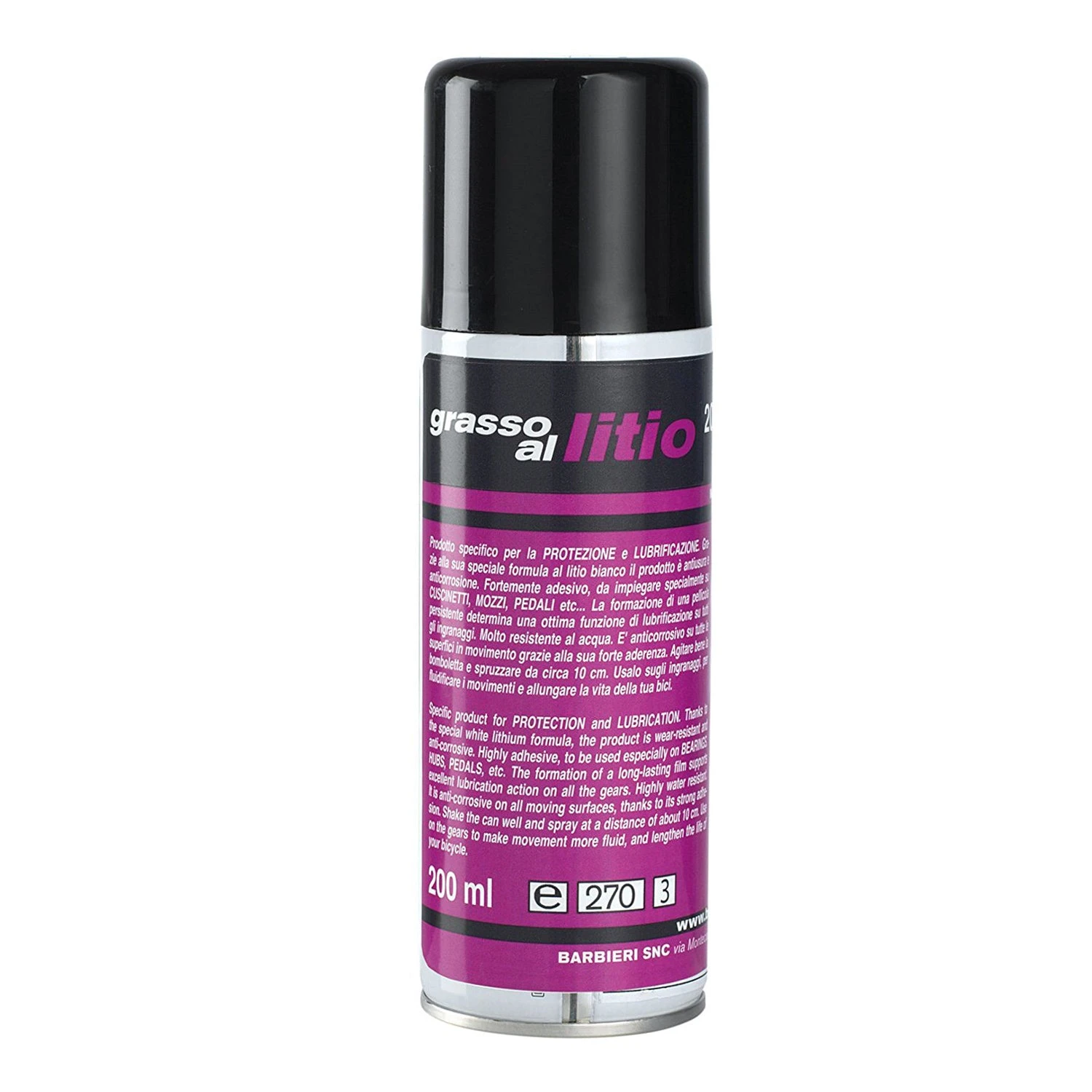 Barbieri Lithium Grease Spray 1 Barbieri Lithium Grease Spray